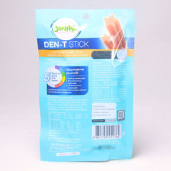 JERHIGH Snack Anjing Dental Den-T Stick Milk 60g no type Tidak ada merek 