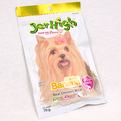 JERHIGH Snack Anjing FRUITY Stick BANANA 70gr no type Tidak ada merek 