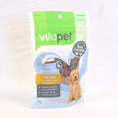 JERHIGH Snack Anjing Vitapet Pocket Chicken Sweet Potato Blueberry 70gr no type Jerhigh 