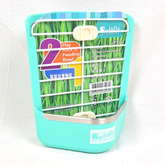 JOLLY JP139 Tempat Makan 2 in1 Hay Rack and Feeding Bowl Blue no type Tidak ada merek 