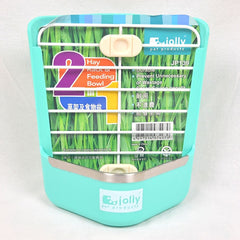 JOLLY JP139 Tempat Makan 2 in1 Hay Rack and Feeding Bowl Blue no type Tidak ada merek 