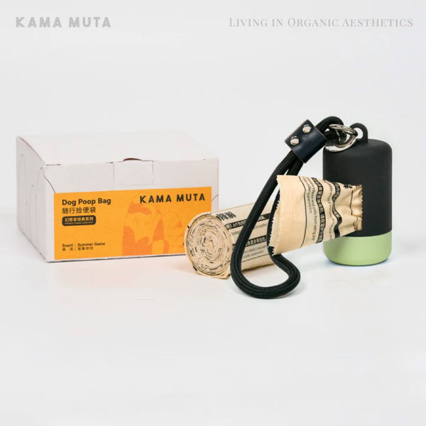 KAMAMUTA Tempat Poop Bag Dispenser Black Medog Green Dog Sanitation Tidak ada merek 