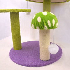 KANDILA CAT TREE Rumah Kucing Pet CT 0030 Purple And Green 43 x 43 x 50cm no type Tidak ada merek 