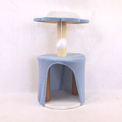 KANDILA CAT TREE Rumah Kucing Pet CT 0042 Blue 29x29x58cm no type Tidak ada merek 