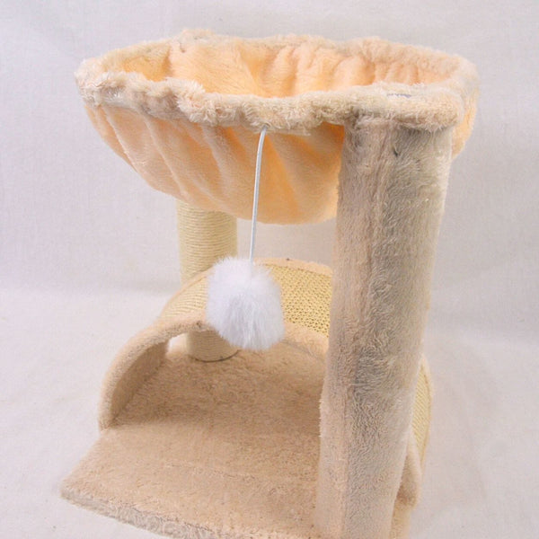 KANDILA CAT TREE Rumah Kucing Pet CT0046 Khaki 31 x 31 x 39cm no type Tidak ada merek 