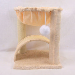 KANDILA CAT TREE Rumah Kucing Pet CT0046 Khaki 31 x 31 x 39cm no type Tidak ada merek 
