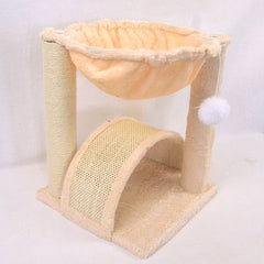 KANDILA CAT TREE Rumah Kucing Pet CT0046 Khaki 31 x 31 x 39cm no type Tidak ada merek 