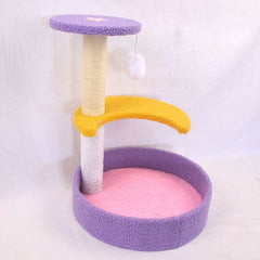 KANDILA CAT TREE Rumah Kucing Pet CT0068 Violet 36 x 36 x 47cm no type Tidak ada merek 