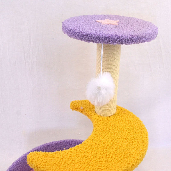 KANDILA CAT TREE Rumah Kucing Pet CT0068 Violet 36 x 36 x 47cm no type Tidak ada merek 