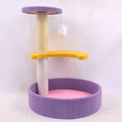 KANDILA CAT TREE Rumah Kucing Pet CT0068 Violet 36 x 36 x 47cm no type Tidak ada merek 
