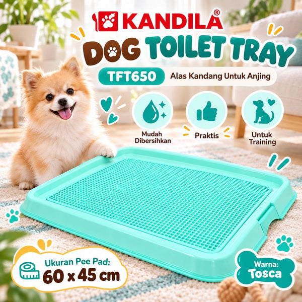 KANDILA Dog Toilet Tray TFT650 Tosca 60x45cm Dog Sanitation NoBrand 