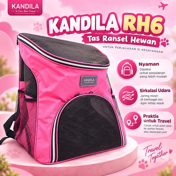 KANDILA Tas Ransel Tabung RH6 Fanta Dog Sanitation Kandila 