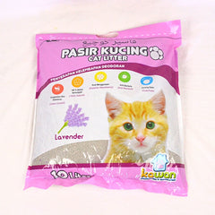KAWAN BENTONITE Pasir Kucing Cat Litter Lavender 7,3kg Cat Sanitation Tidak ada merek 