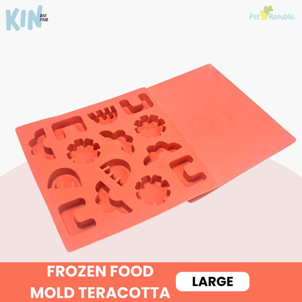 KIN Tempat Makanan Frozen Mold Teracotta Frozen Food Kin Dog Food 
