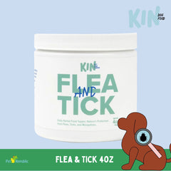 KIN Vitamin Anjing Kucing Topper Flea and Tick Powder 113gr Pet Vitamin & Supplement Tidak ada merek 