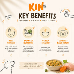 KINDogFood Makanan Anjing Cooked MIXER Chicken 500GR no type Tidak ada merek 