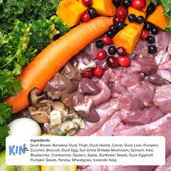 KINDOGFOOD Makanan Anjing Cooked Mixer Duck 500gr no type Tidak ada merek 