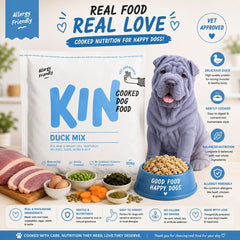KINDOGFOOD Makanan Anjing Cooked Mixer Duck 500gr no type Tidak ada merek 