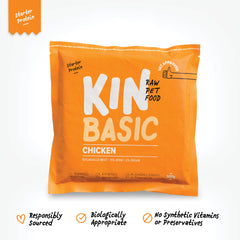 KINDOGFOOD Makanan Anjing RAW Basic Chicken 500gr no type Tidak ada merek 