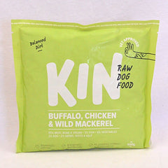 KINDOGFOOD Makanan Anjing RAW Buffalo Chicken and Wild Mackerel 500GR no type Tidak ada merek 