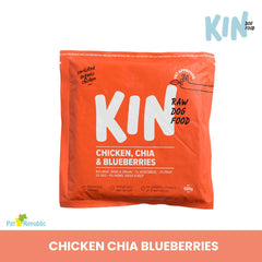 KINDOGFOOD Makanan Anjing RAW Chicken, Chia and Blueberries 500GR no type Tidak ada merek 