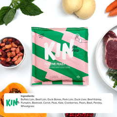 KINDOGFOOD Makanan Anjing RAW Festive Feast 500gr no type Tidak ada merek 