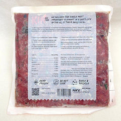 KINDOGFOOD Makanan Anjing RAW Pork , Broccoli and Berries 500GR no type Tidak ada merek 