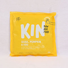 KINDOGFOOD Makanan Anjing RAW Quails, Pumpkin and Eggs 500GR no type Tidak ada merek 