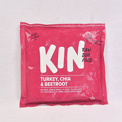 KINDOGFOOD Makanan Anjing RAW Turkey , Chia and Beetroot 500GR no type Tidak ada merek 