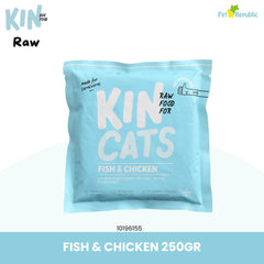 KINDogfood Makanan Kucing Cat food RAW Fish and Chicken 250gr no type Tidak ada merek 