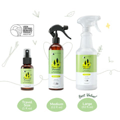KIN+KIND Obat Anjing Kucing Flea and Tick Spray Lemongrass 946ml no type Tidak ada merek 