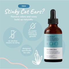 KIN+KIND Pembersih Telinga Kitty Ears Clean Ears 118ml no type Tidak ada merek 