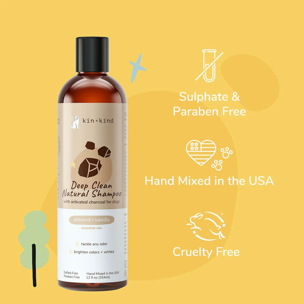 KIN+KIND Shampoo Anjing Shampoo Deep Clean 354ml no type Tidak ada merek 