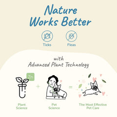 KIN+KIND Shampoo Kutu Anjing Flea and Tick Lemongrass 345ml Grooming Pet Care Kin and Kind 