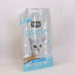 KITCAT Snack Kucing Cat Stick Salmon and Scallop 15gr no type Tidak ada merek 
