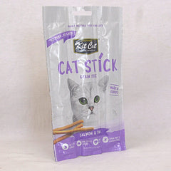 KITCAT Snack Kucing Cat Stick Salmon and Tuna 15gr - Pet Republic Indonesia