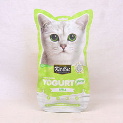 KITCAT Snack Kucing Freeze Dried Yogurt Yums Apple 10g - Pet Republic Indonesia