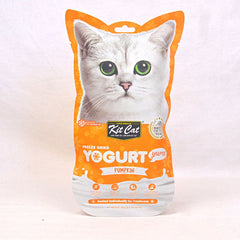 KITCAT Snack Kucing Freeze Dried Yogurt Yums Pumpkin 10g no type Tidak ada merek 