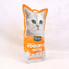 KITCAT Snack Kucing Freeze Dried Yogurt Yums Pumpkin 10g no type Tidak ada merek 