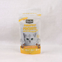 KITCAT Snack Kucing Purrfect Pockets Chicken and Cheese 60gr no type Tidak ada merek 