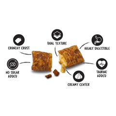 KITCAT Snack Kucing Purrfect Pockets Hairball Control 60gr no type Tidak ada merek 