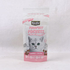 KITCAT Snack Kucing Purrfect Pockets Hairball Control 60gr no type Tidak ada merek 