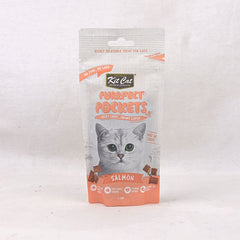 KITCAT Snack Kucing Purrfect Pockets Salmon 60gr no type Tidak ada merek 