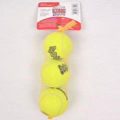KONG AST2 Mainan Anjing Squeakair Ball Medium 3pcs no type Tidak ada merek 