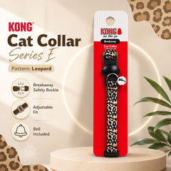 KONG Kalung Kucing Cat Collar Series E3 Brown Pattern Pet Collar and Leash Pet Republic Indonesia 