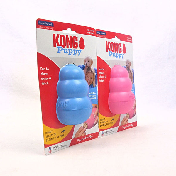 KONG KP1 Mainan Anjing Puppy Large Blue For 13-30kg Dog Toy Tidak ada merek 
