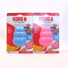 KONG KP1 Mainan Anjing Puppy Large Blue For 13-30kg Dog Toy Tidak ada merek 