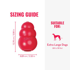 KONG KXL Mainan Anjing Besar Classic Extra Large Dog Toy Tidak ada merek 