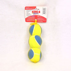 KONG Mainan Anjing AUT2 Ultra Squeak Air Ball Medium 3pcs no type Tidak ada merek 