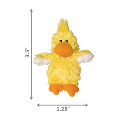 KONG NY3 Mainan Anjing Platy Duck Small Dog Toy Tidak ada merek 